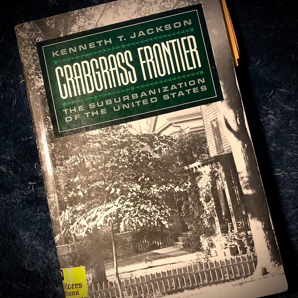 Concept of the Suburb