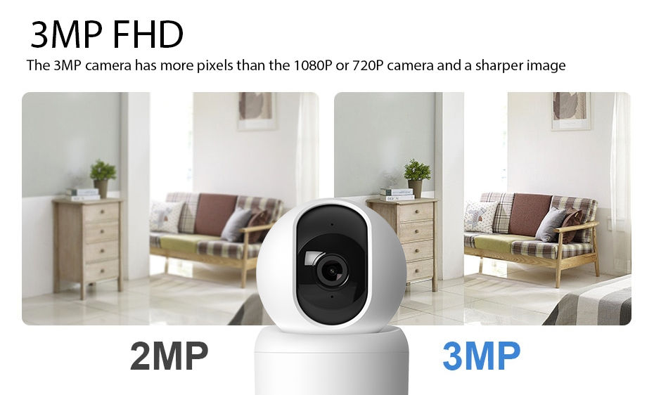 Thumbnail: 360° Indoor Smart Camera 3MP 2304*1296