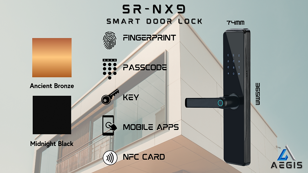 Aegis SR-NX9 Smart Door Lock