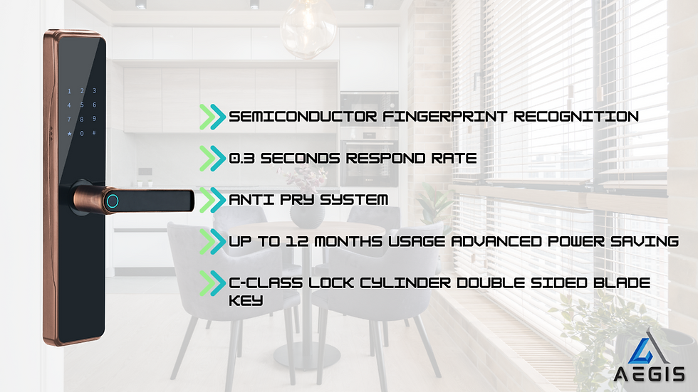 Thumbnail: Aegis SR-NX9 Smart Door Lock