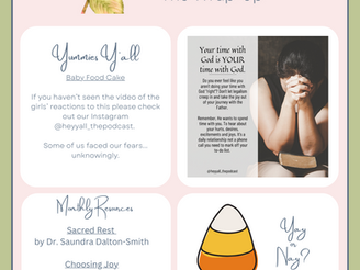 Hey Y'all: The Wrap-Up (October 2023)