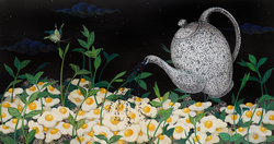 15 상상정원 76x41cm Acrylic on canvas 2011