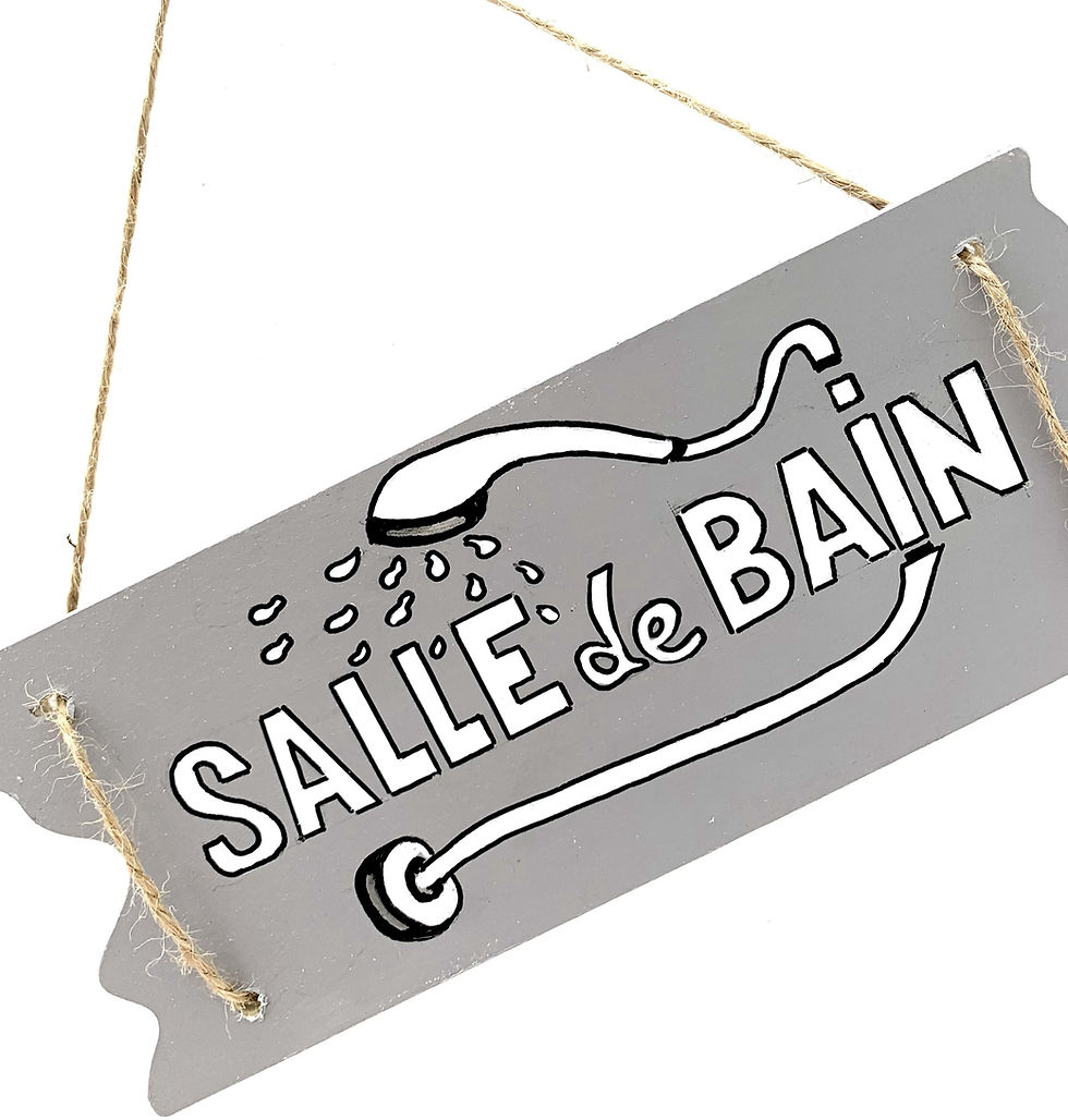 Miniature : Plaque déco bois