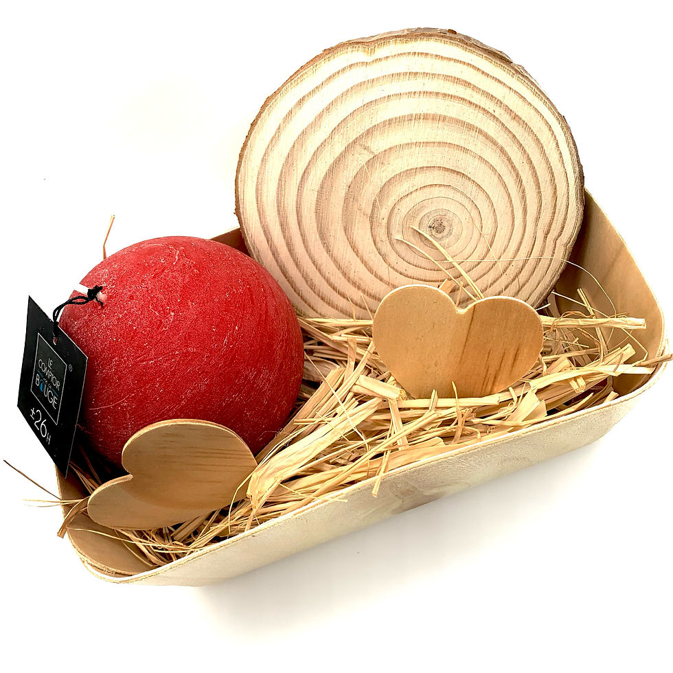 Miniature : Coffret bougie et rondin