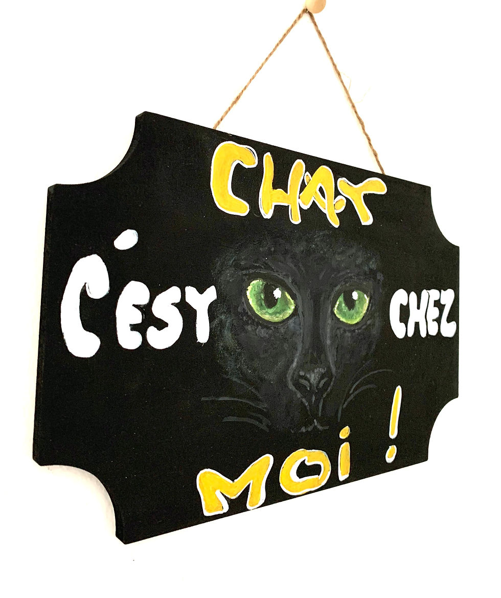 Miniature : Plaque déco bois