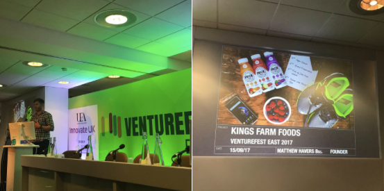 Presenting at VentureField East