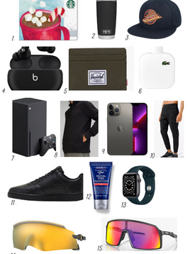 HOLIDAY GIFT GUIDE FOR HIM