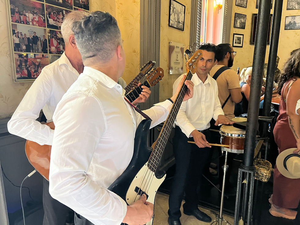 Live music in downtown Havana.