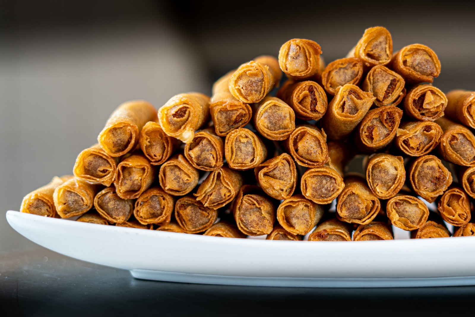 Arranged Food and Objects