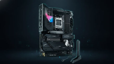 Placa-mãe ASUS ROG Strix X870E-E Gaming WiFi ilustrando o aumento de preço das placas-mãe em 2026