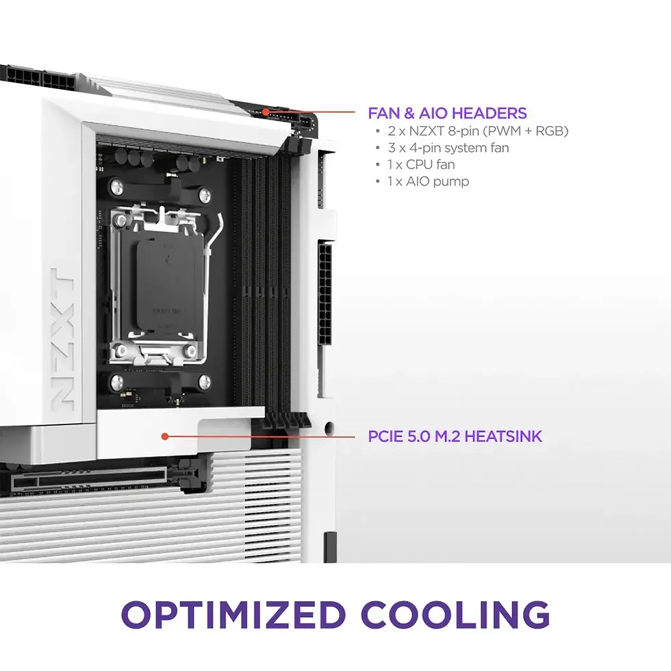 Miniatura: Placa Mãe NZXT N7 B850