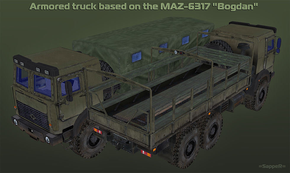 MAZ WIP Render cargo