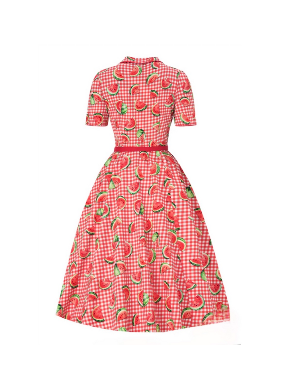 Miniature : Robe swing Mabel Watermelon