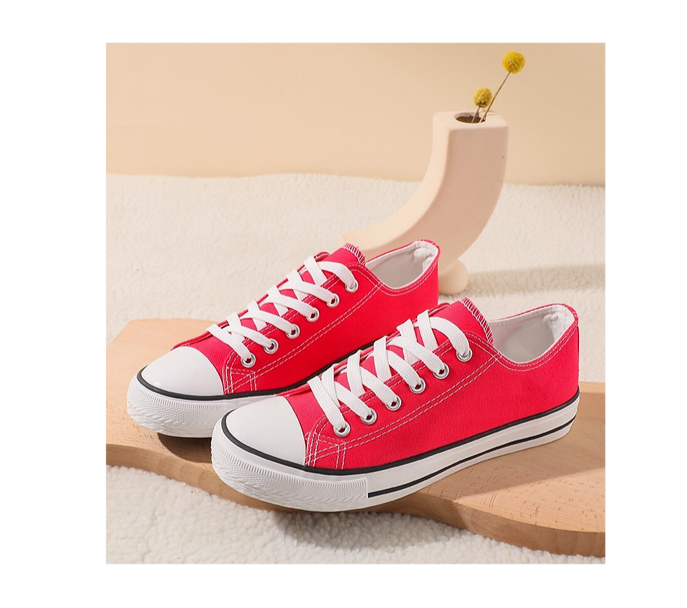 Miniature : Baskets en toile plusieurs coloris disponibles