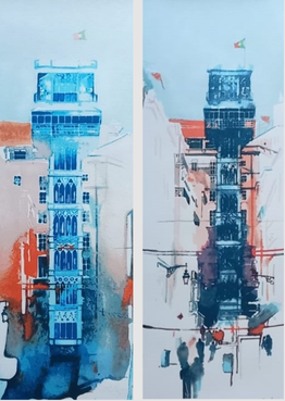“Lisboa – Elevador de Santa Justa”   