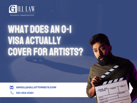 O-1b Visa for artists