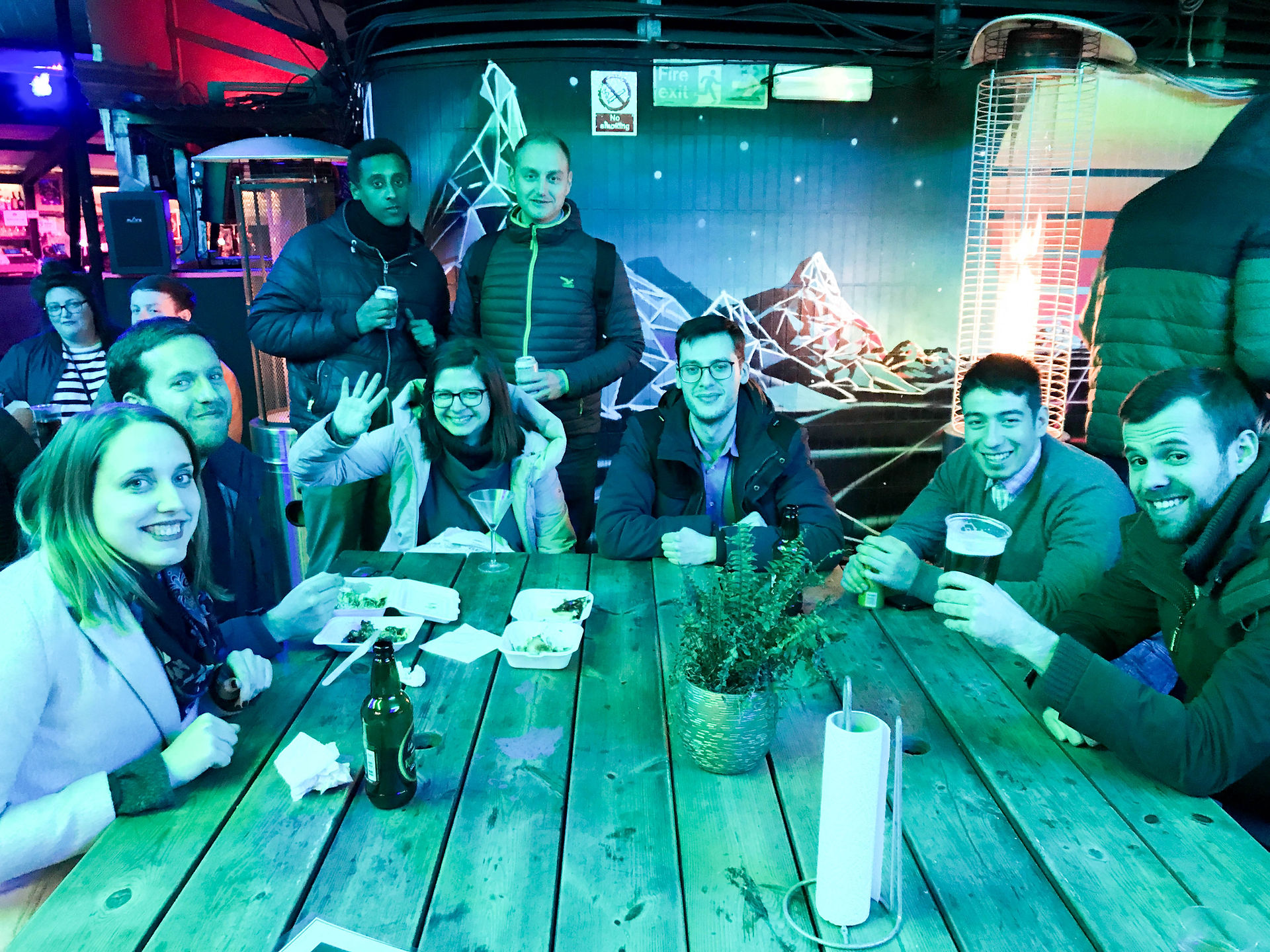 Drink at the "Silicon Roundabout"