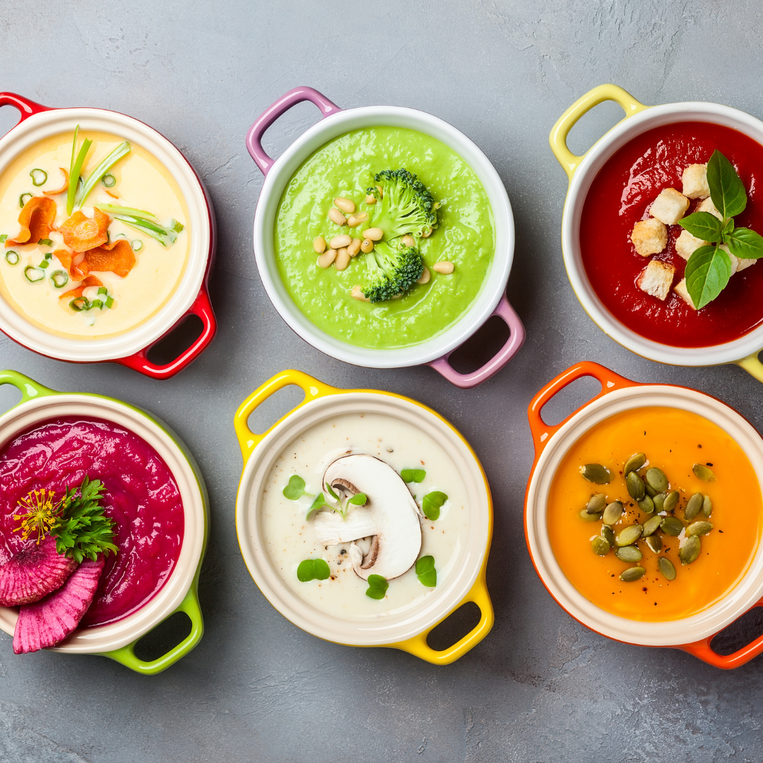 Arranged Food and Objects