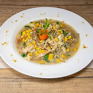 Sopa de Choclo con Pollo