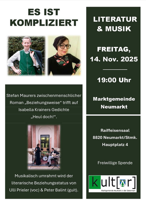 Es ist kompliziert - Literatur & Musik