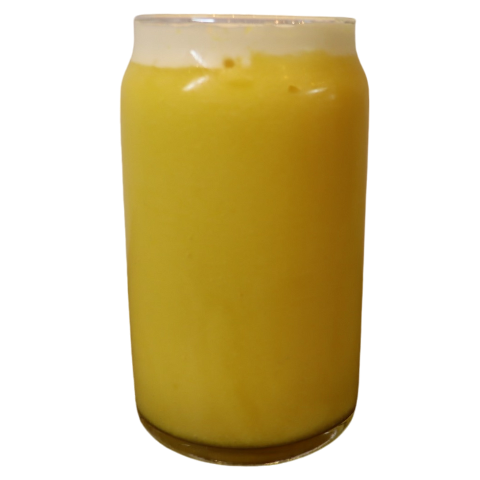 Mango cheese foam image