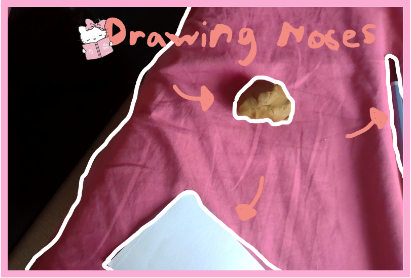 How to draw: 2D noses using plasticine as a reference!
