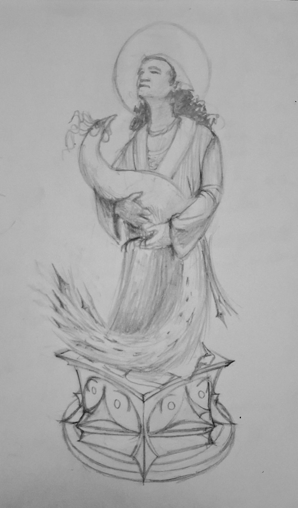 Alex Lopez, Sketch from Trip to the Met