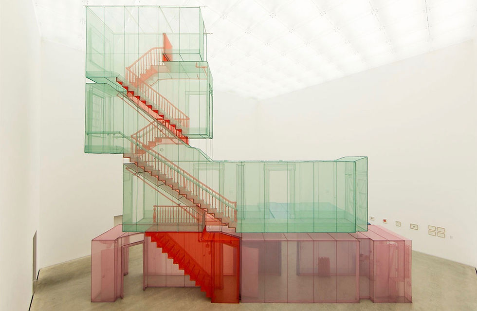 Do Ho Suh, Passage, installation view Cincinnati Contemporary Art Center, 2016