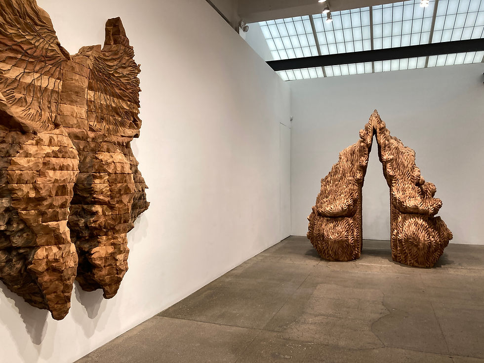Ursula von Rydingsvard at Gallery Lelong