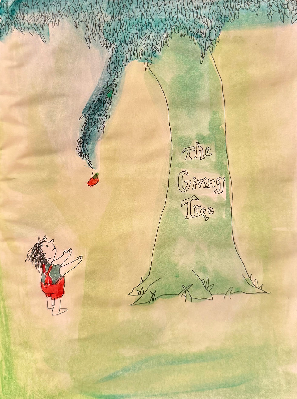 Leah Eliopulos, Children’s Books Re-imagined, The Giving Tree
