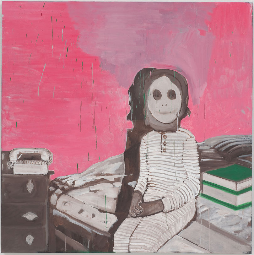 Noah Davis, 1984, 2009 Oil on canvas, 48x48”
