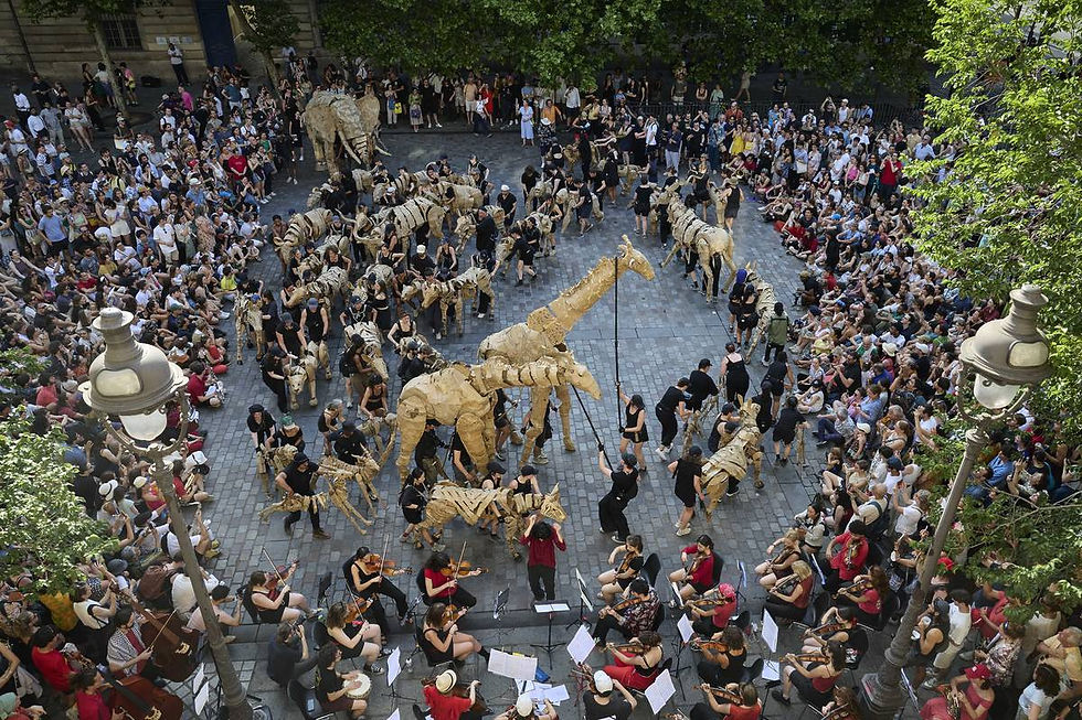 The Herds, Perfomance with Puppets