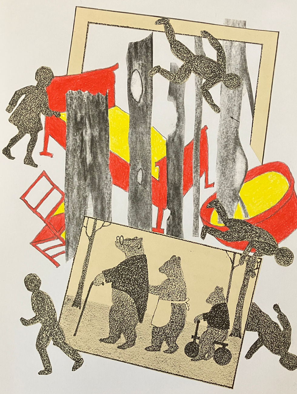 Karla Prickett, Children’s Books Re-imagined, The Three Bears
