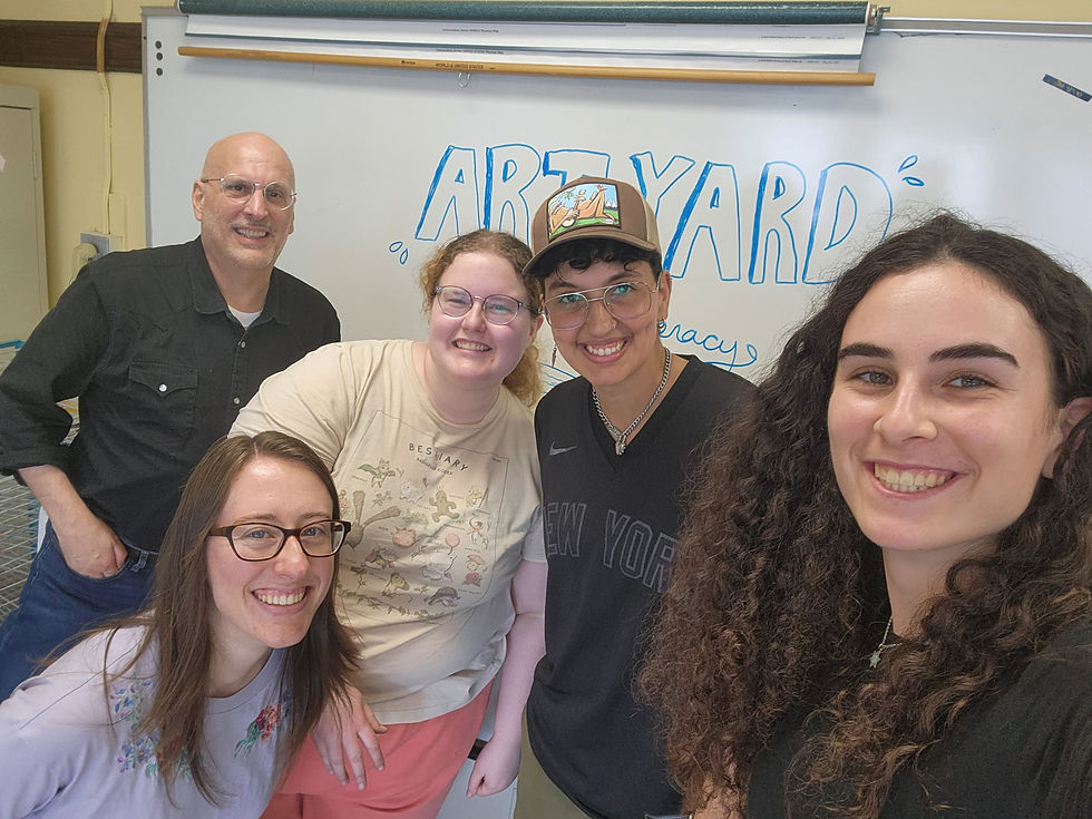 Dennis, Evelyn, Clementine, Gem and Scarlett at PS6