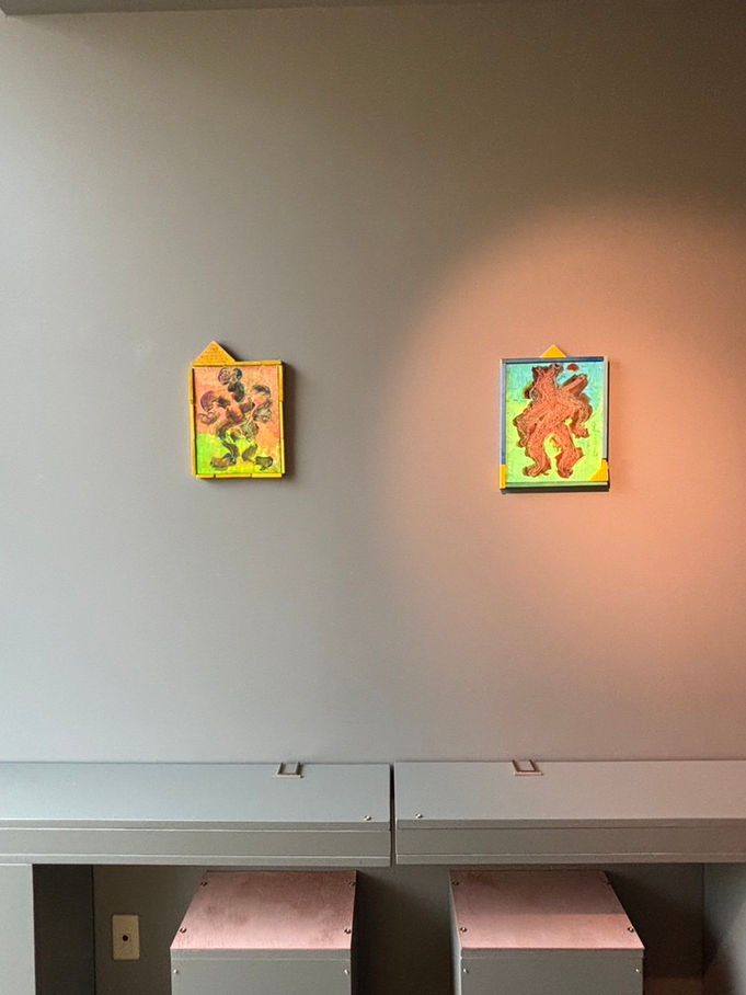 絵の展示 「7脚の椅子と7枚の絵画」@ Lagom