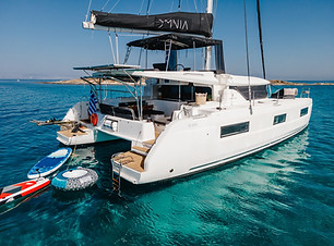 Lagoon 46 (2020) | Omnia | Greeceboatbooking | Yacht charter Greece | Yacht holidays in Greece | Sailing boats | Motor boats | Catamarans in Greece | Your Greek Journey, as you Deserve.