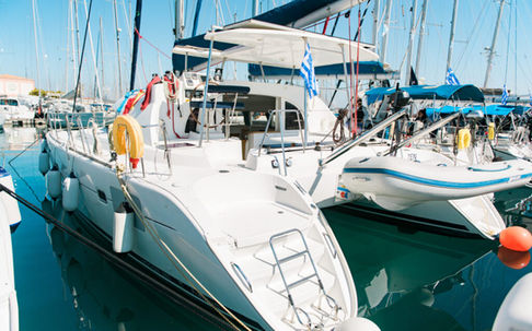 Lagoon 380S2 (2009/2019) | ZEN | Catamarans Lefkada Greece | Yacht charter Greece | marina Lefkas