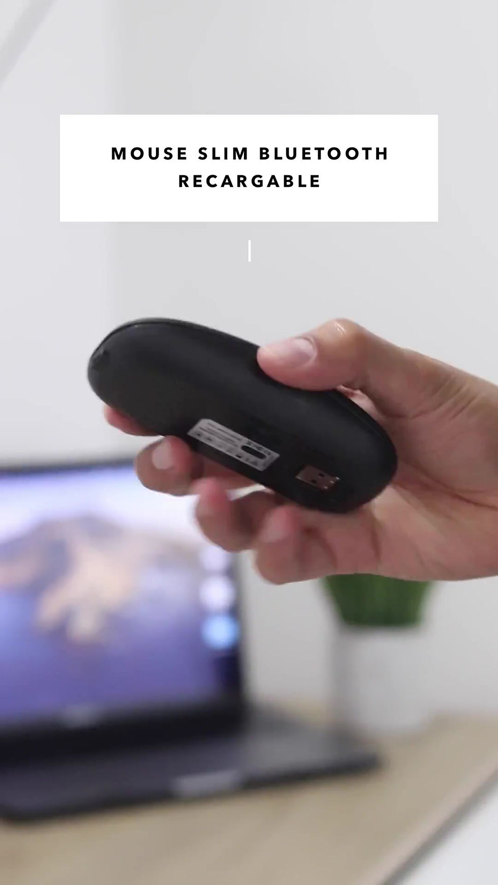 Miniatura: Mouse Bluetooth recargable iFans iF-240