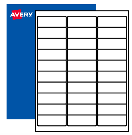 Label 2- 5/8 x 1