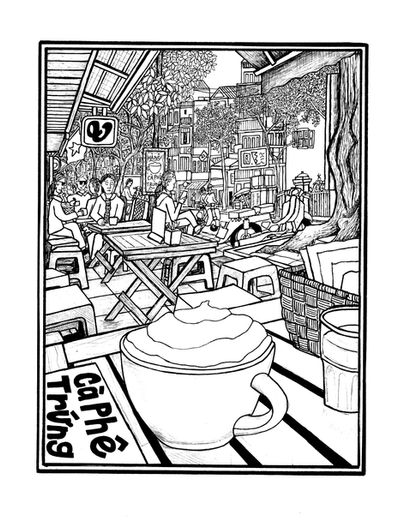 Hand drawn illustration with digital editing by Jack Clayton