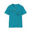 Thumbnail: Teal blue Trump LTD Edition T-Shirt Trump stickman holding the key to government design wearing a MAGA hat