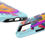 Thumbnail: Close up of our colorful psychedelic guitar art phone case for iPhone and Samsung