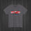 Thumbnail: Gray Austin Healey T-Shirt with a red Sprite car centered in a triangle design, accented by bold blue 'Vintage' text.