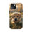Thumbnail: Adorable Golden Retriever puppy lying in grass on a phone case – perfect cute dog lover gift for iPhone and Samsung
