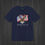 Thumbnail: Navy blue 4th of July Celebration Tee featuring a bald eagle flying with the USA flag in the background.