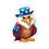 Thumbnail:  Uncle Sam Pride, USA Proud and Strong American Bald Eagle Flag Sticker designs.