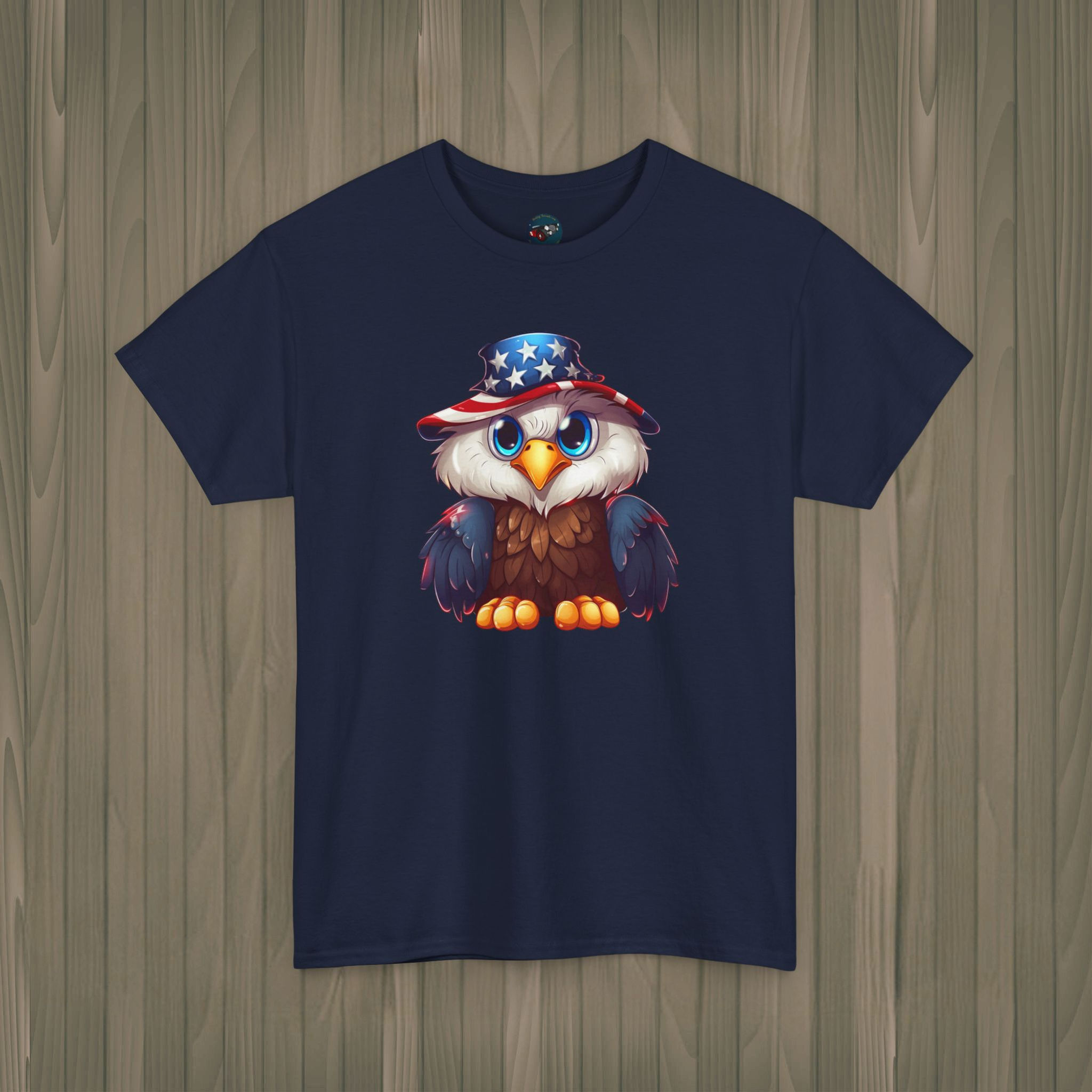 Stylish American Bald Eagle T-Shirt - Patriotic USA Pride Tee