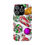 Thumbnail: Colorful Candy Cane Phone Case – Artful Protection for iPhone & Samsung Galaxy.