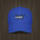 Thumbnail: Funny Dad Dog Low-Profile Golf Hat - Perfect Royal Blue Baseball Cap with Black Text-dog dad by day-gamer by night