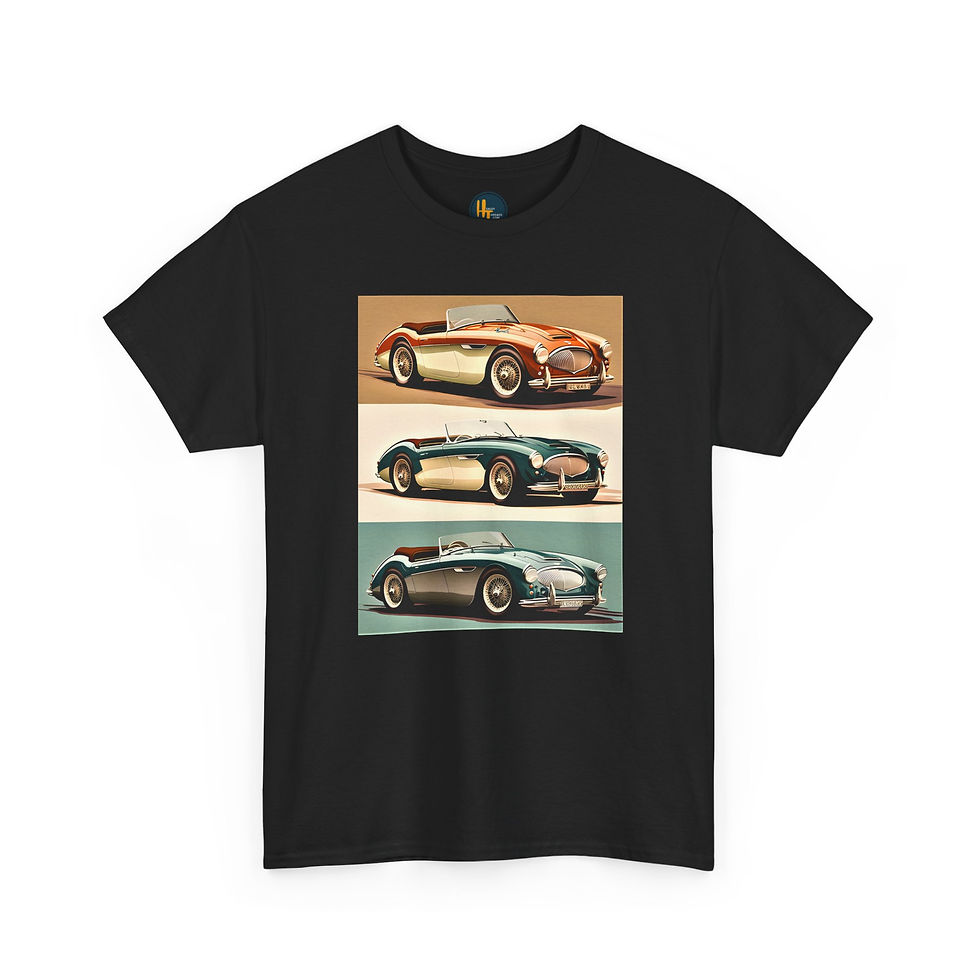 Healey Threads Austin-Healey Roadster Tee – Classic Car Gift